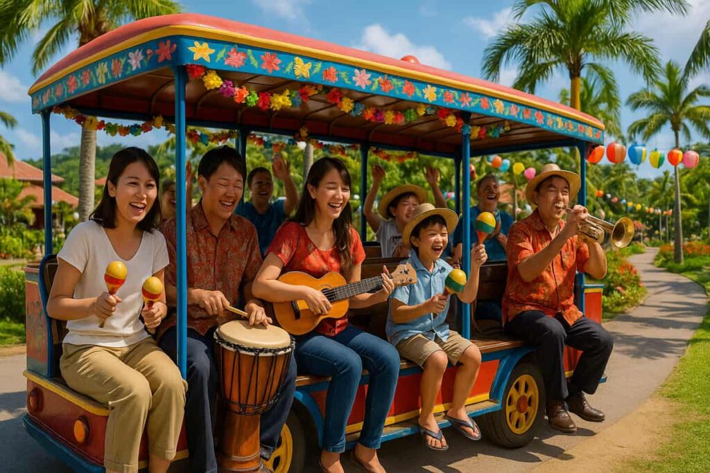ジャングリア沖縄のアトラクション
TAM TAM TRAM(タムタムトラム)